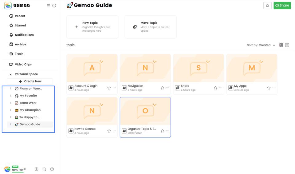 学用系列｜Gemoo，录屏+截图+思维导图，可视化管理我们的交流