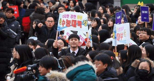 韩国高考有多容易,韩国高考竞争有多强