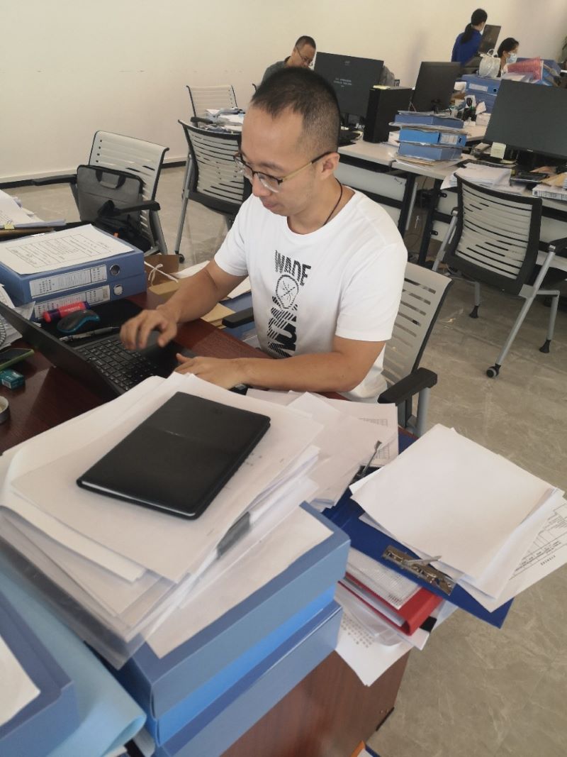 祖国,请收下我深情的祝福——①来自广东审计人审计现场的祝福