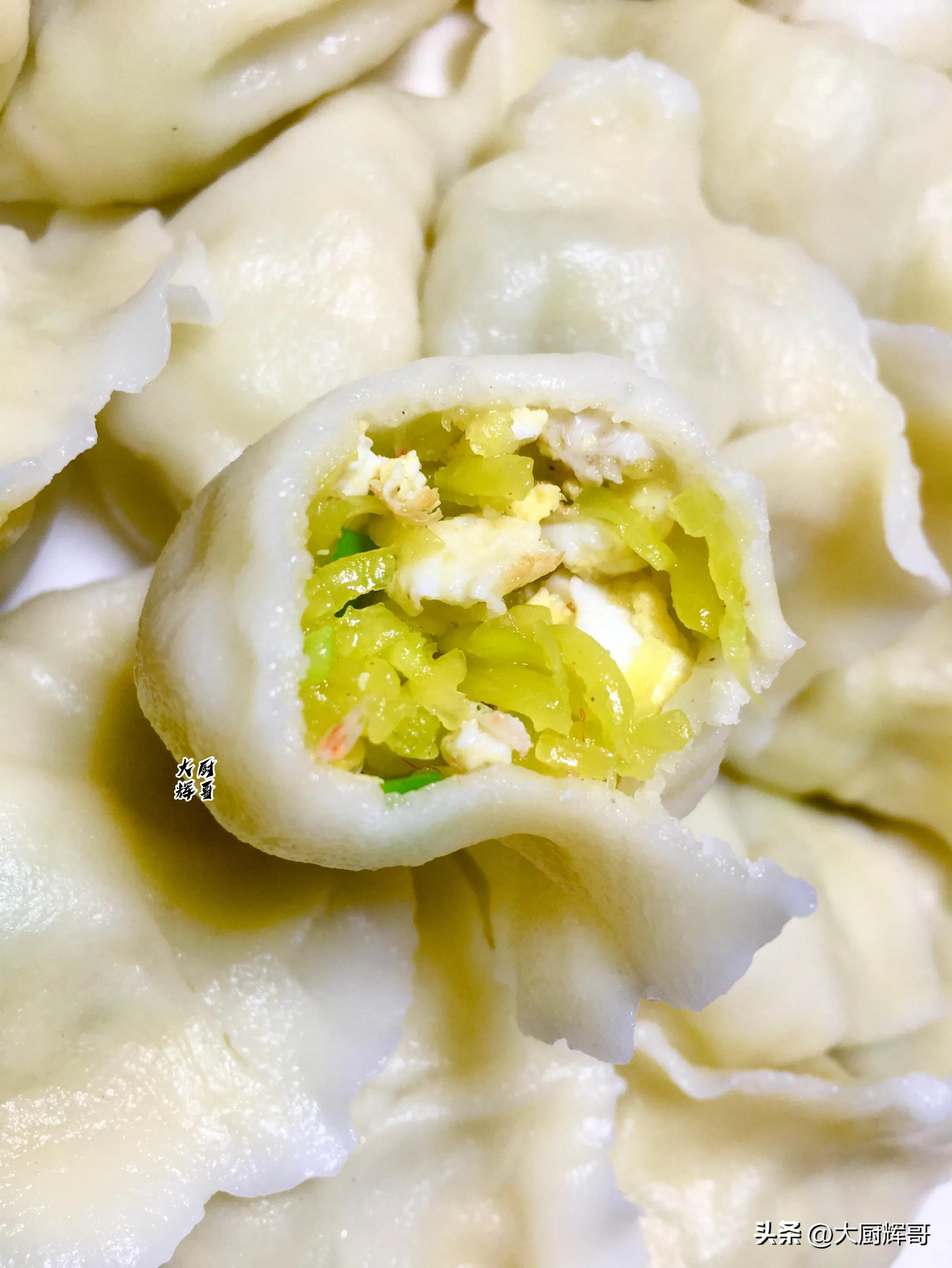 几种春节饺子馅做法小技巧,秋季素馅饺子十种饺子馅的做法