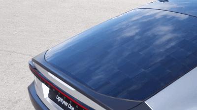 最新太阳能充电汽车,太阳能充电概念车惊艳亮相