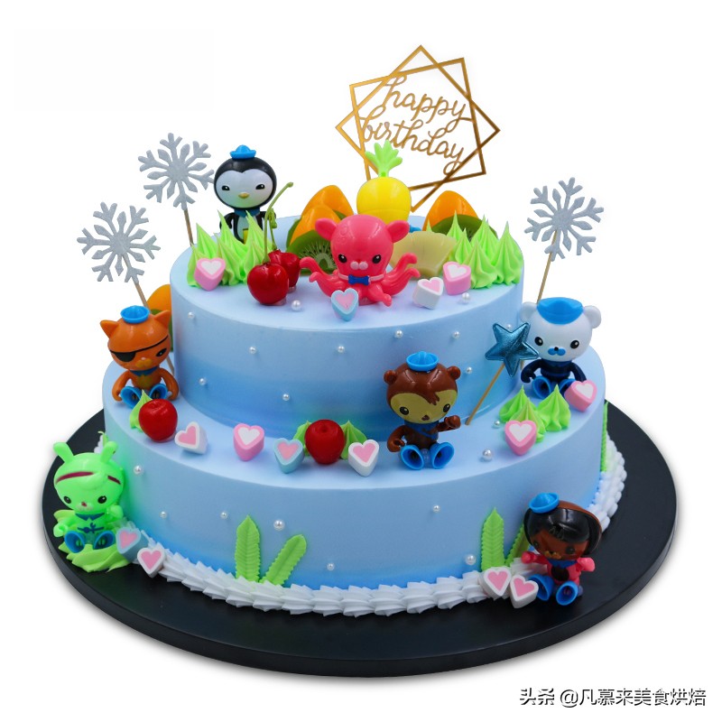 六一儿童节透明蛋糕盒子,六一儿童节蛋糕礼物