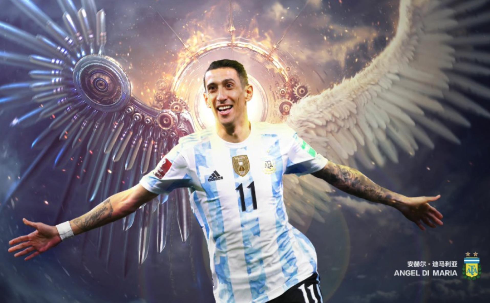 迪马利亚夺冠赛后采访完整版,决赛之王迪马利亚