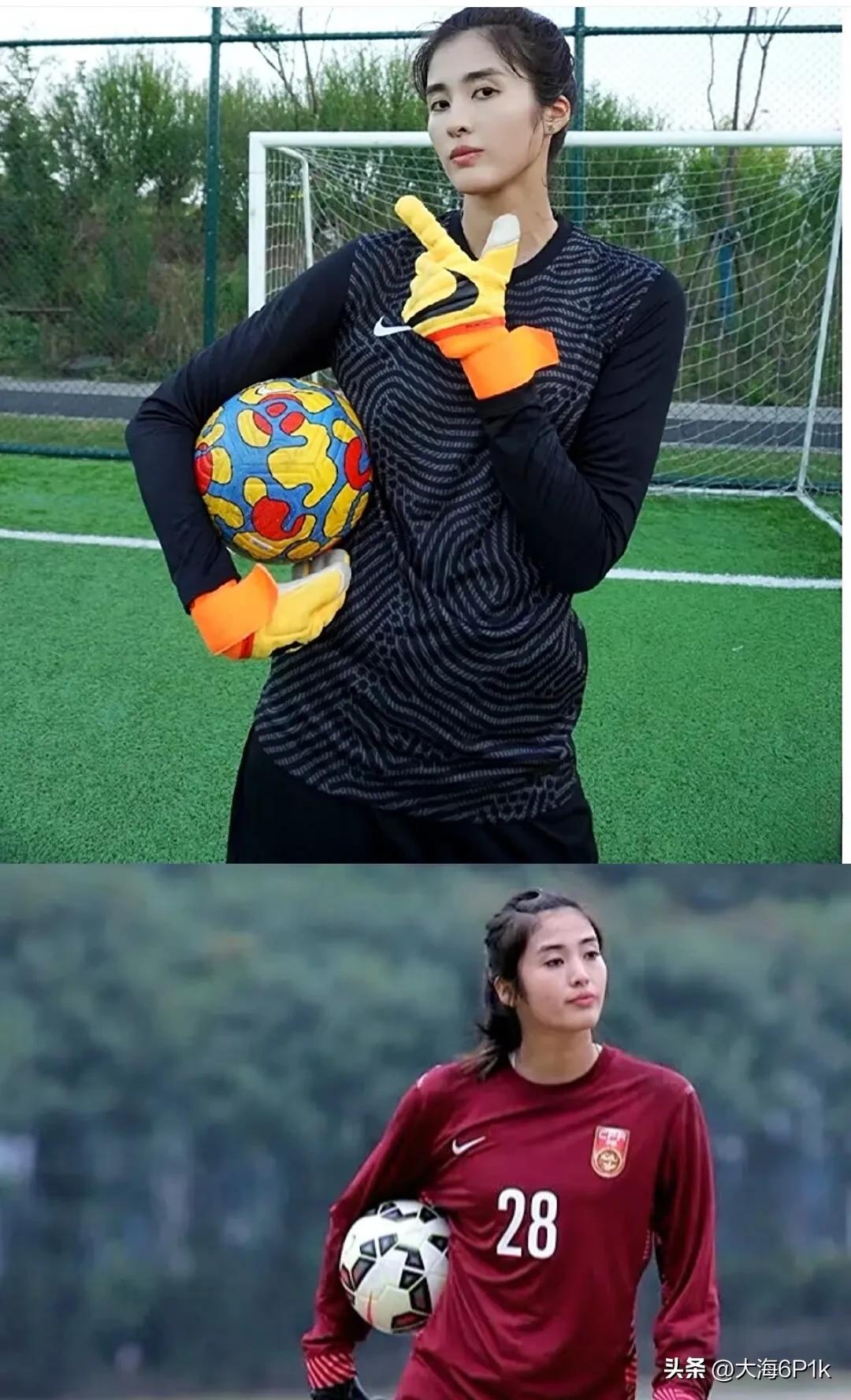 足球女神赵丽娜的身高,赵丽娜女足足球门将
