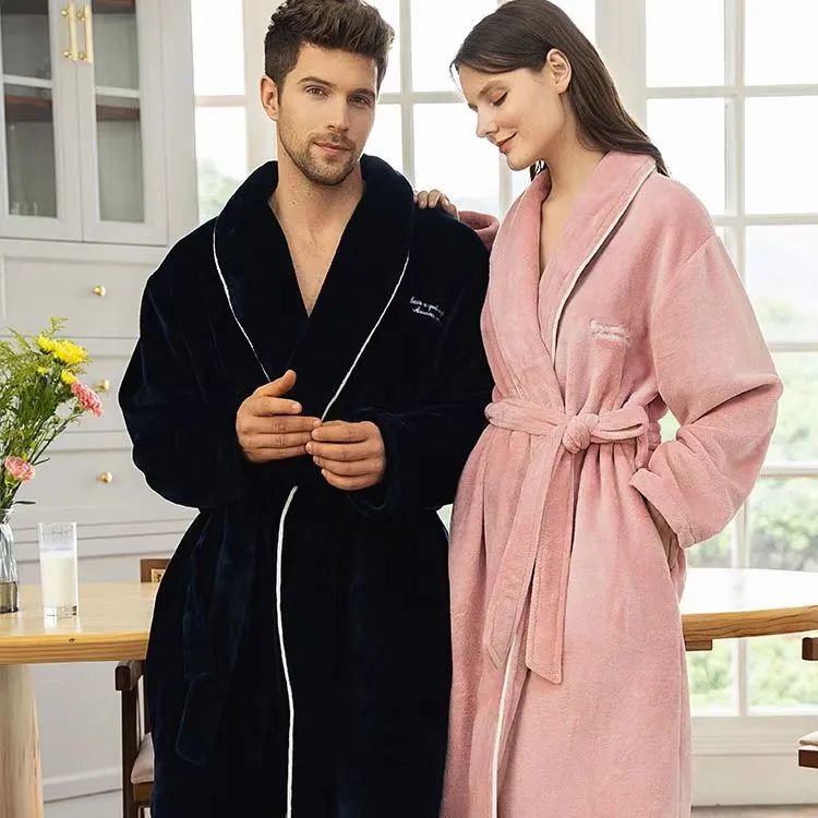 晒出你保暖又好看的睡袍,最流行的睡袍冬季厚款