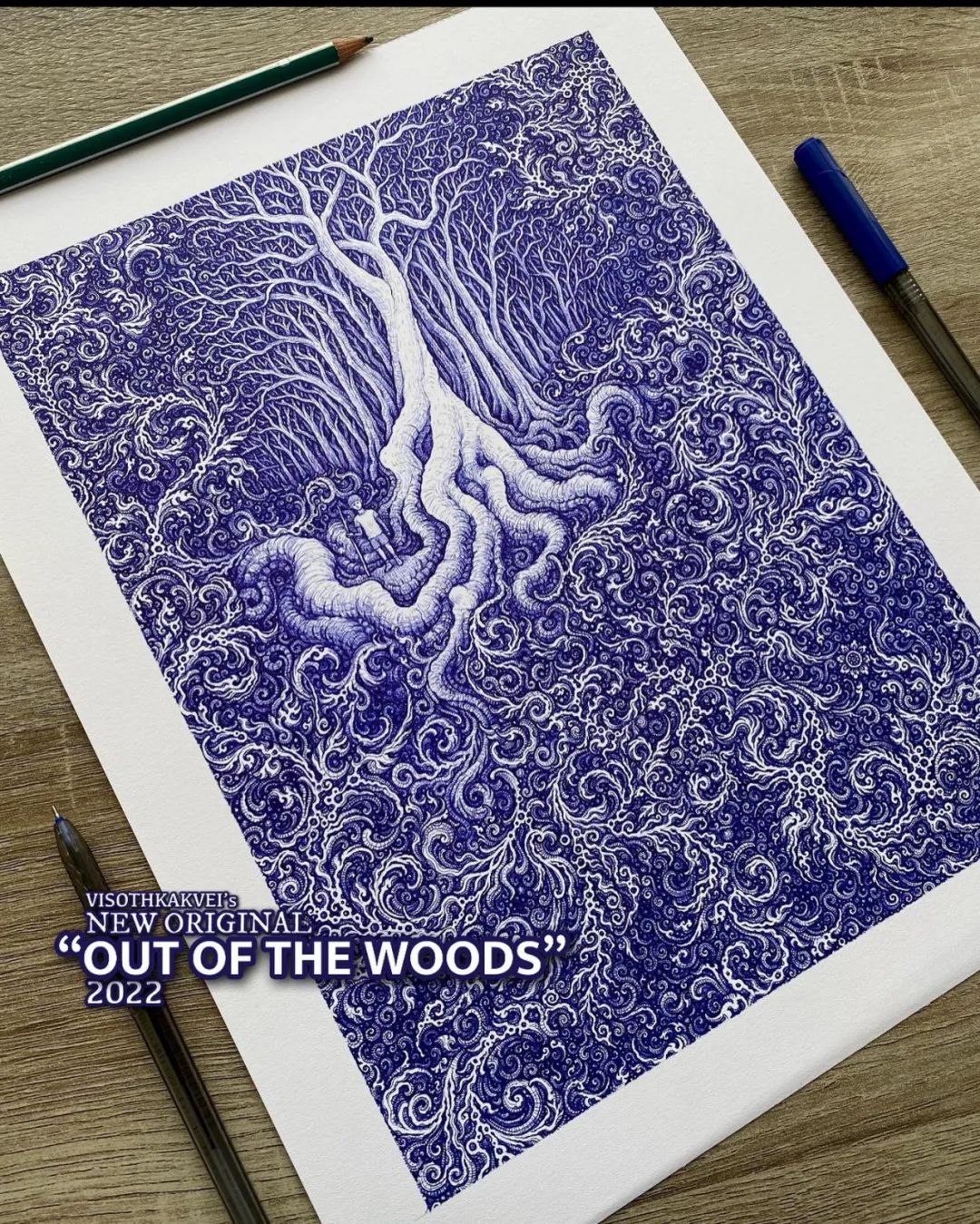 治愈强迫症的画,看了让人强迫症发作的画