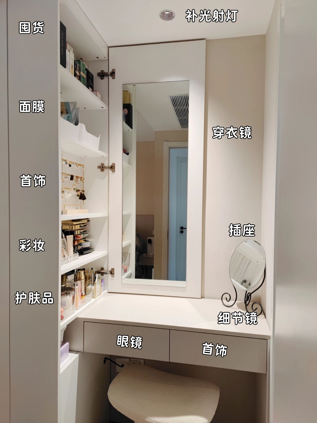 实用的几款家居设计,房间靠墙窄边柜设计