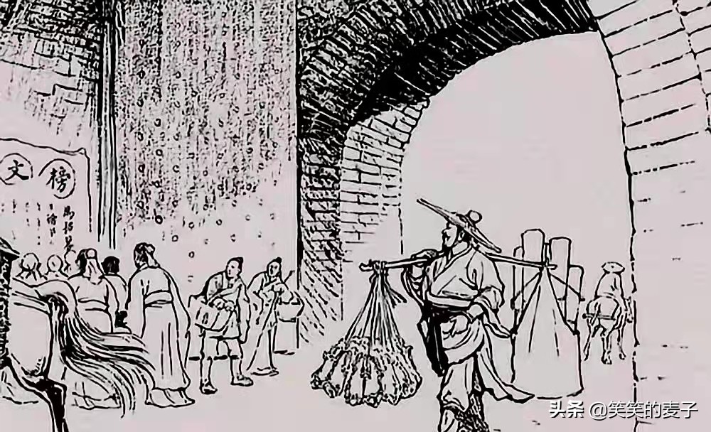 民间故事男子上街遇到乞讨阿婆,民间故事卖猪肉