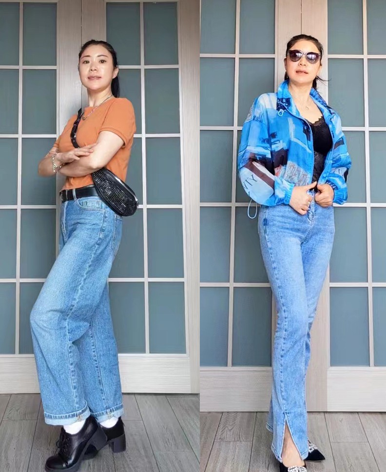 时尚穿搭风格40岁到50岁博主,50岁博主的穿搭减龄洋气又端庄