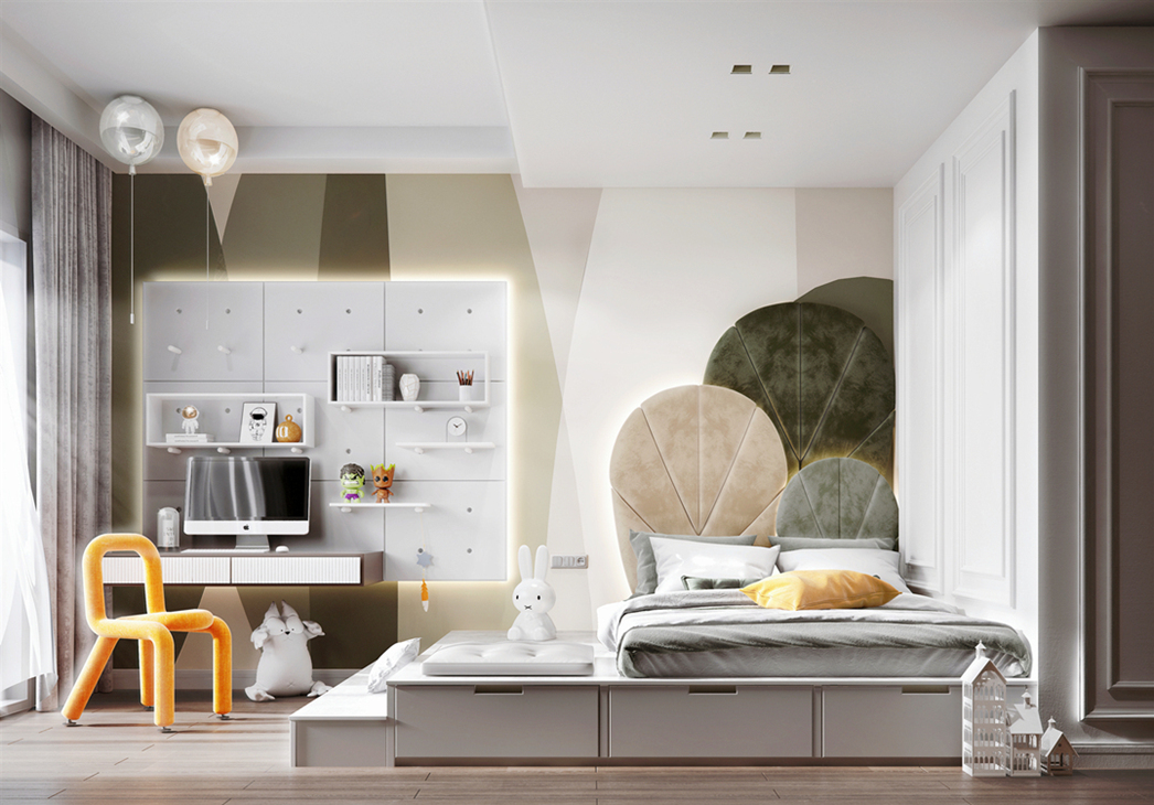 最经典的儿童房设计方案,真正的儿童房设计图