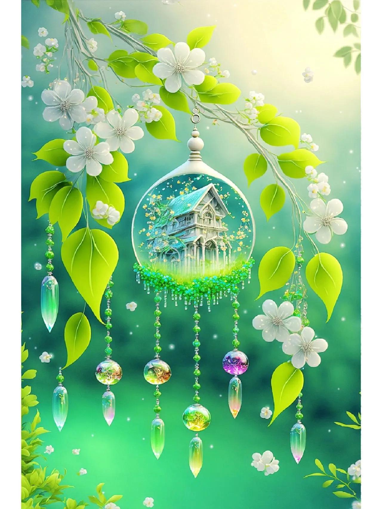 背景图片高清唯美风铃,高清唯美风铃壁纸