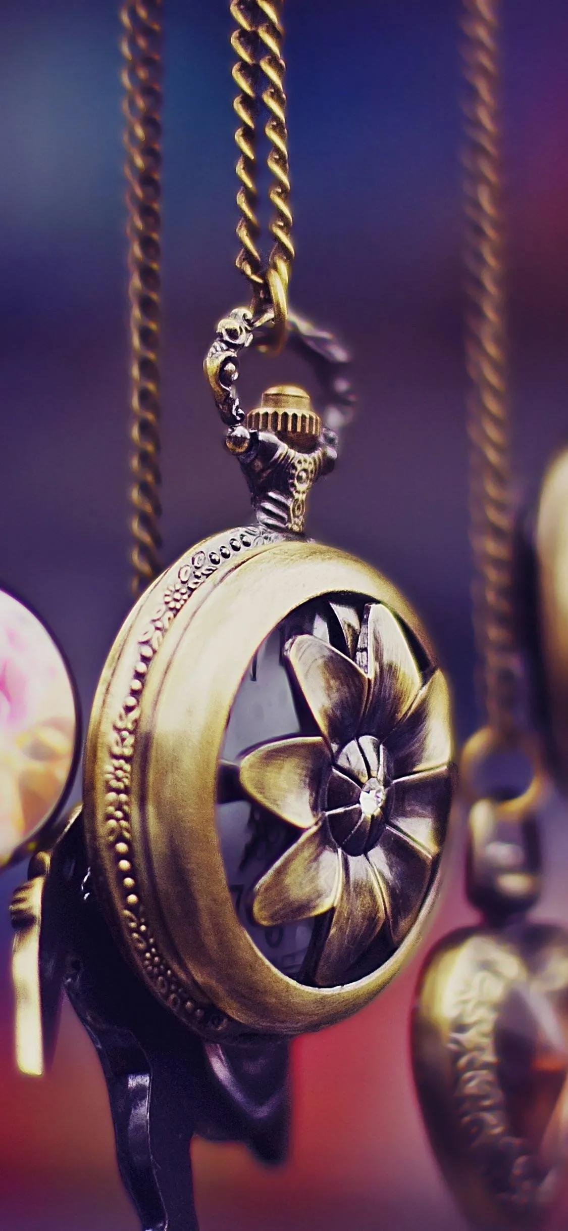 唯美景深壁纸,手机动态钟表壁纸