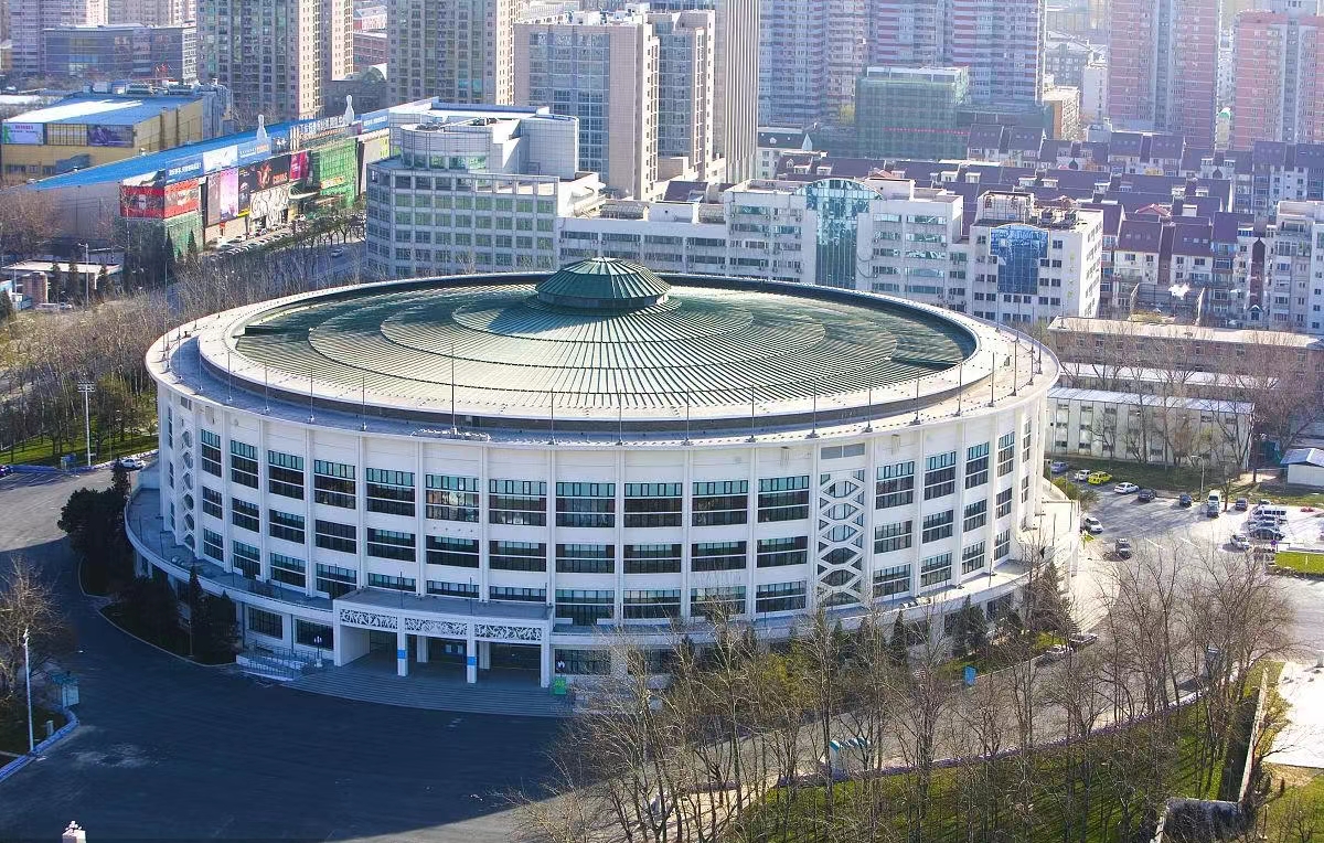 体育场馆邮票,中国第一套体育邮票