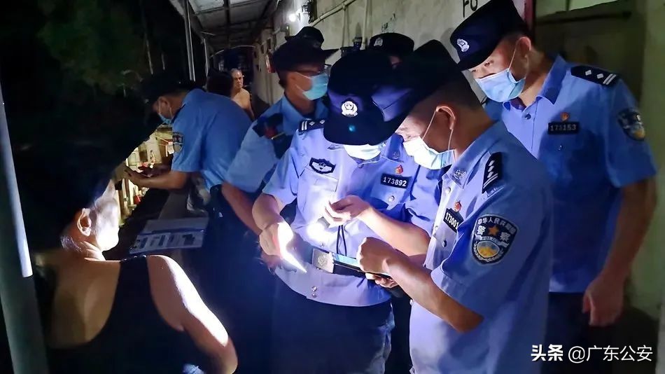全警投入！广东公安机关开展夏夜治安巡查宣防集中统一行动