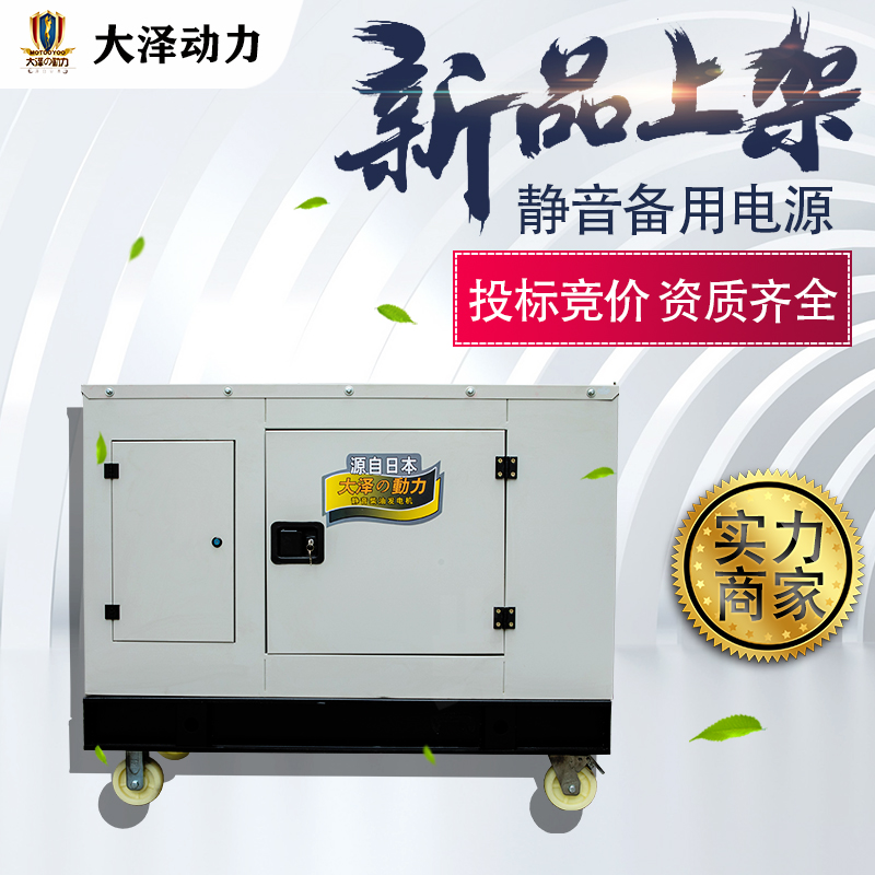 大泽动力发电机厂家,大泽10-20kw发电机