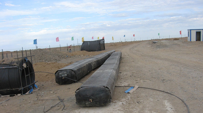 橡胶充气芯模施工用法,橡胶气囊充气芯模施工时间