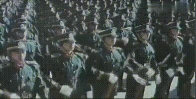 84年中国大阅兵震撼场面,84年大阅兵震撼了全世界