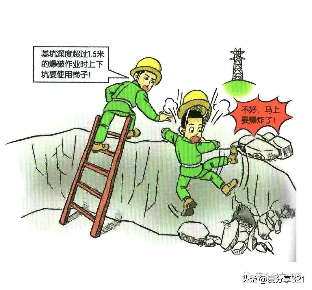 安全漫画100张图,安全漫画四格图片