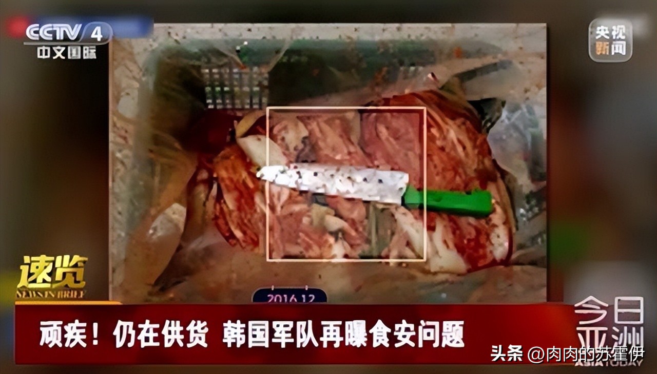 继被挂黄牌之后，我国游客晒出在韩隔离伙食，比韩军吃得好一点？