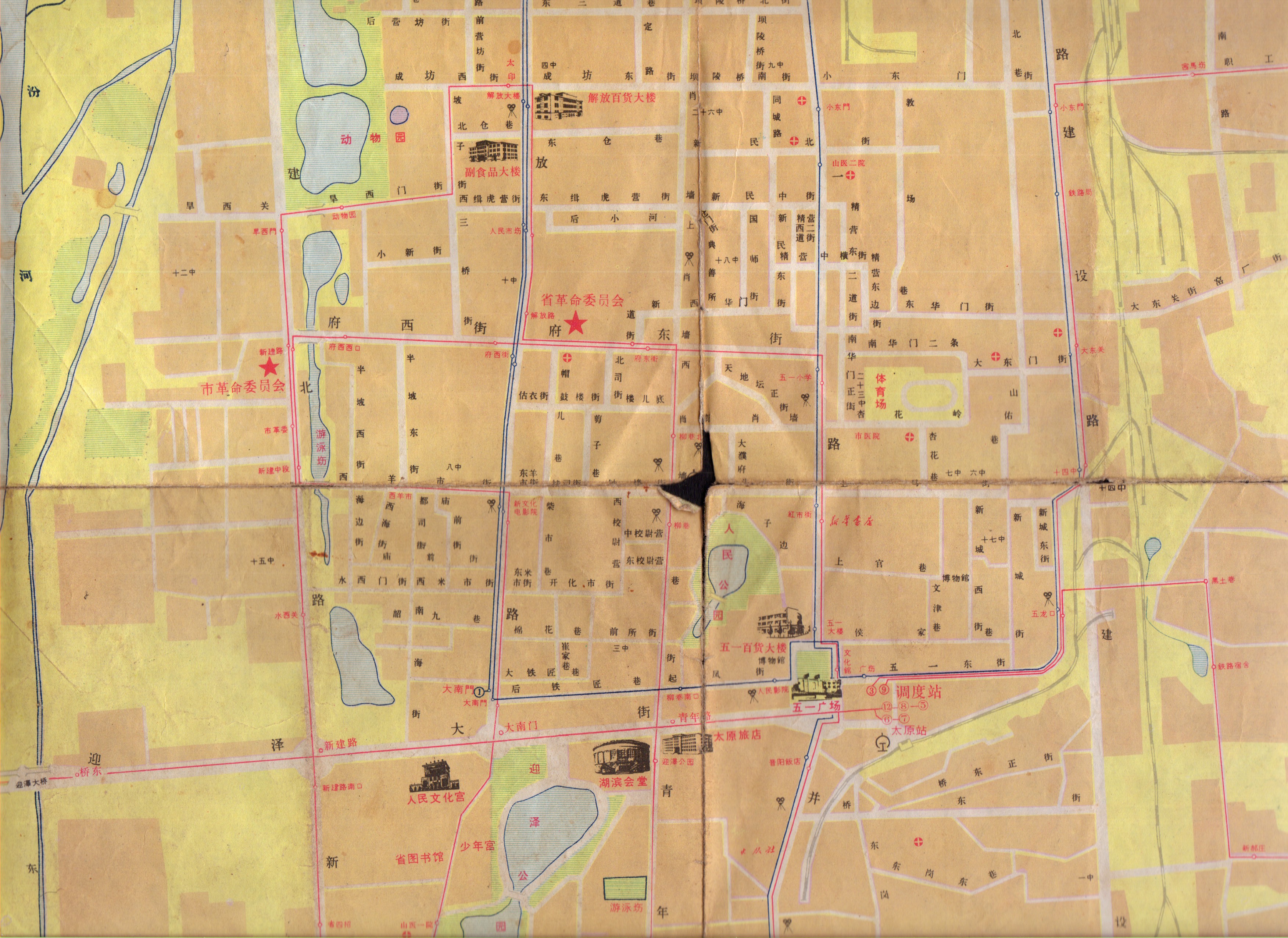 太原市地图简化版,太原市地图详细版介绍