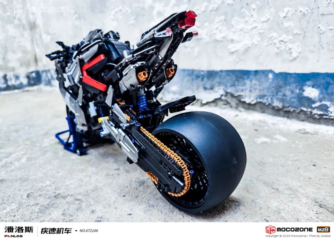 积木摩托车测评,纳扎雷摩托车积木测评