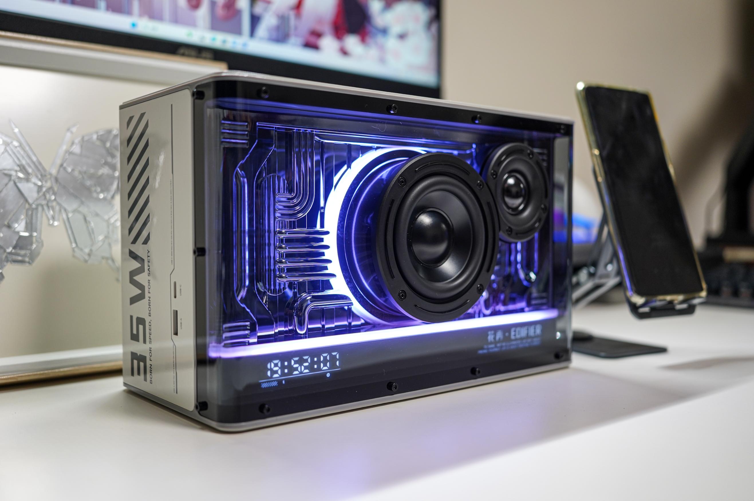 漫步者音箱new-x效果,蓝牙音箱氛围灯漫步者