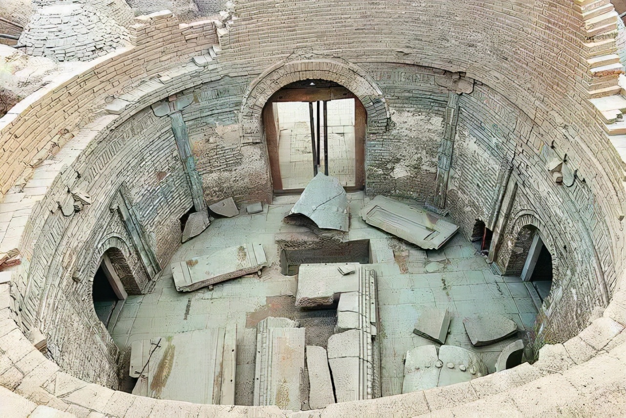 河北挖出古墓规模比慈禧还大,河北发现了一千年古墓