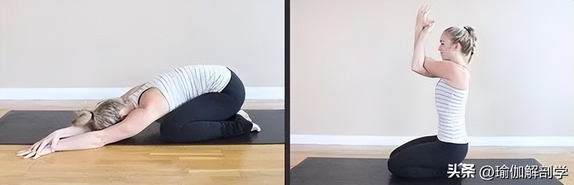 瑜伽初学者必看的十个基本动作,40-50初学瑜伽的基本动作在家练习