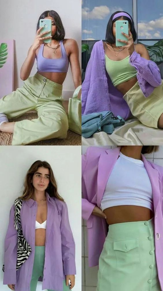 紫色穿了显老气吗,紫色怎么穿有小众感