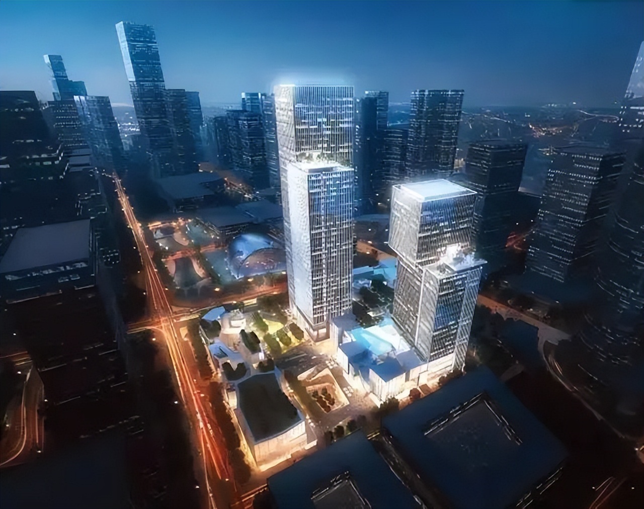 深圳再添新地标联想后海中心,深圳联想后海中心照片