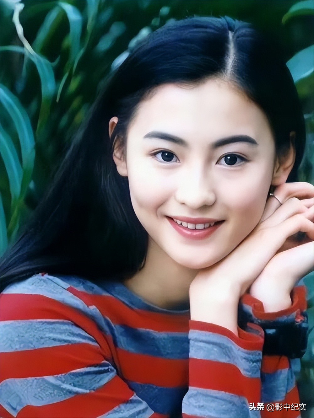 张柏芝周迅对比,周迅和张柏芝混合的长相