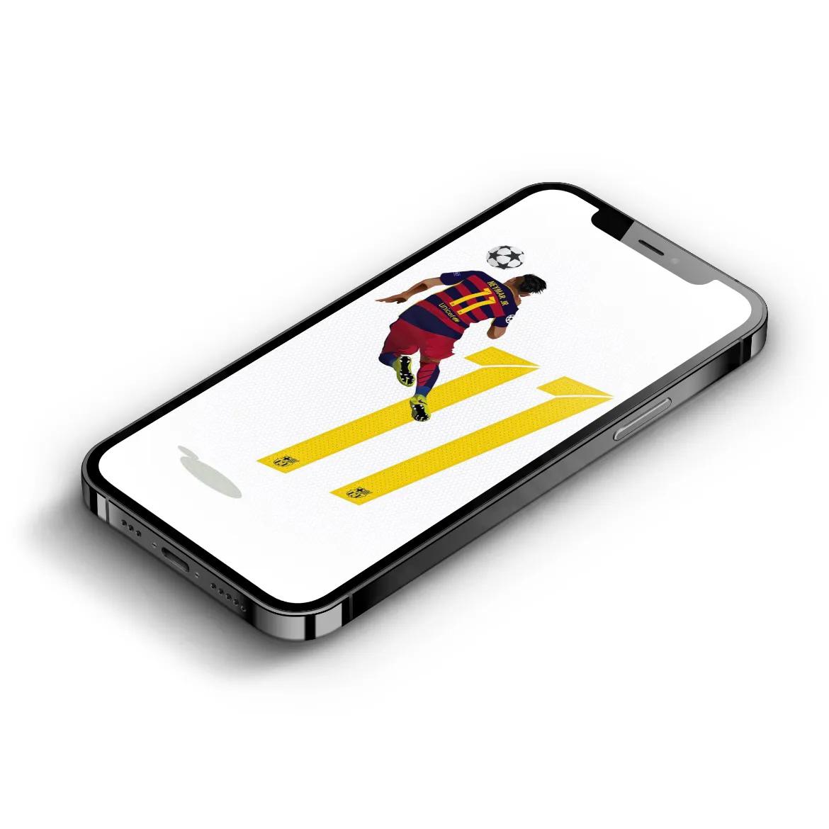 手机壁纸有关足球,皇马球衣队徽壁纸