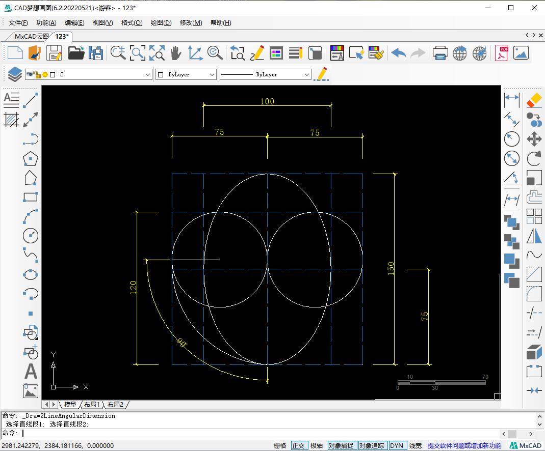 cad多线绘制技巧,cad怎么绘制轴网符号