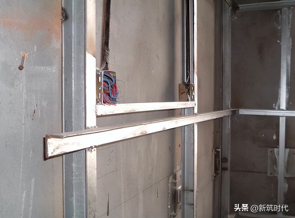 墙面石材干挂的施工规范,墙面石材干挂施工工艺横剖图