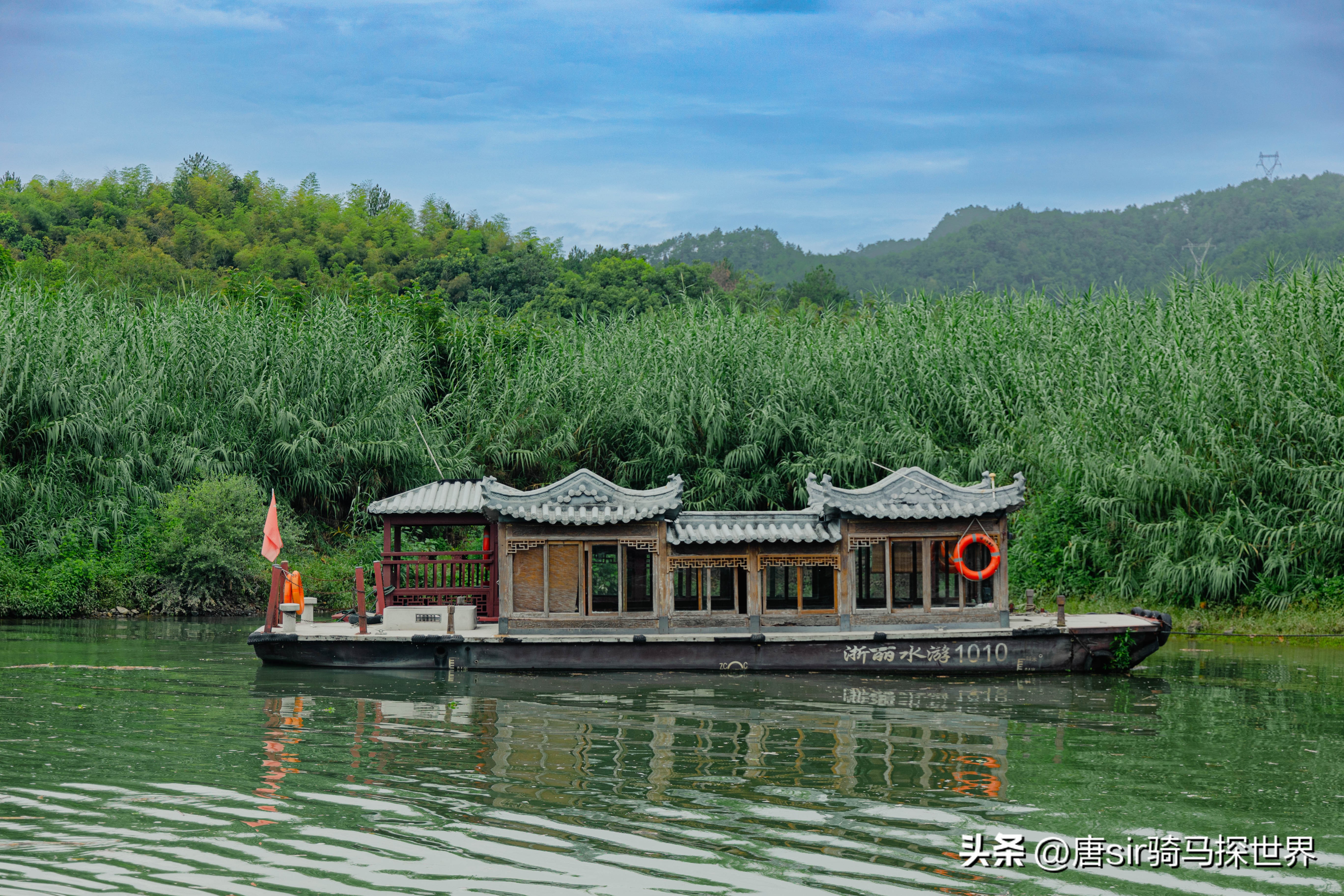 浙江丽水古堰画乡瓯江美景,丽水瓯江风情