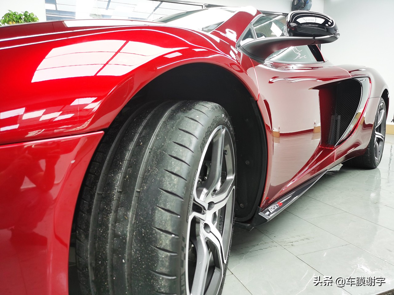 迈凯伦650s车布多少钱,迈凯伦进口车衣贴膜