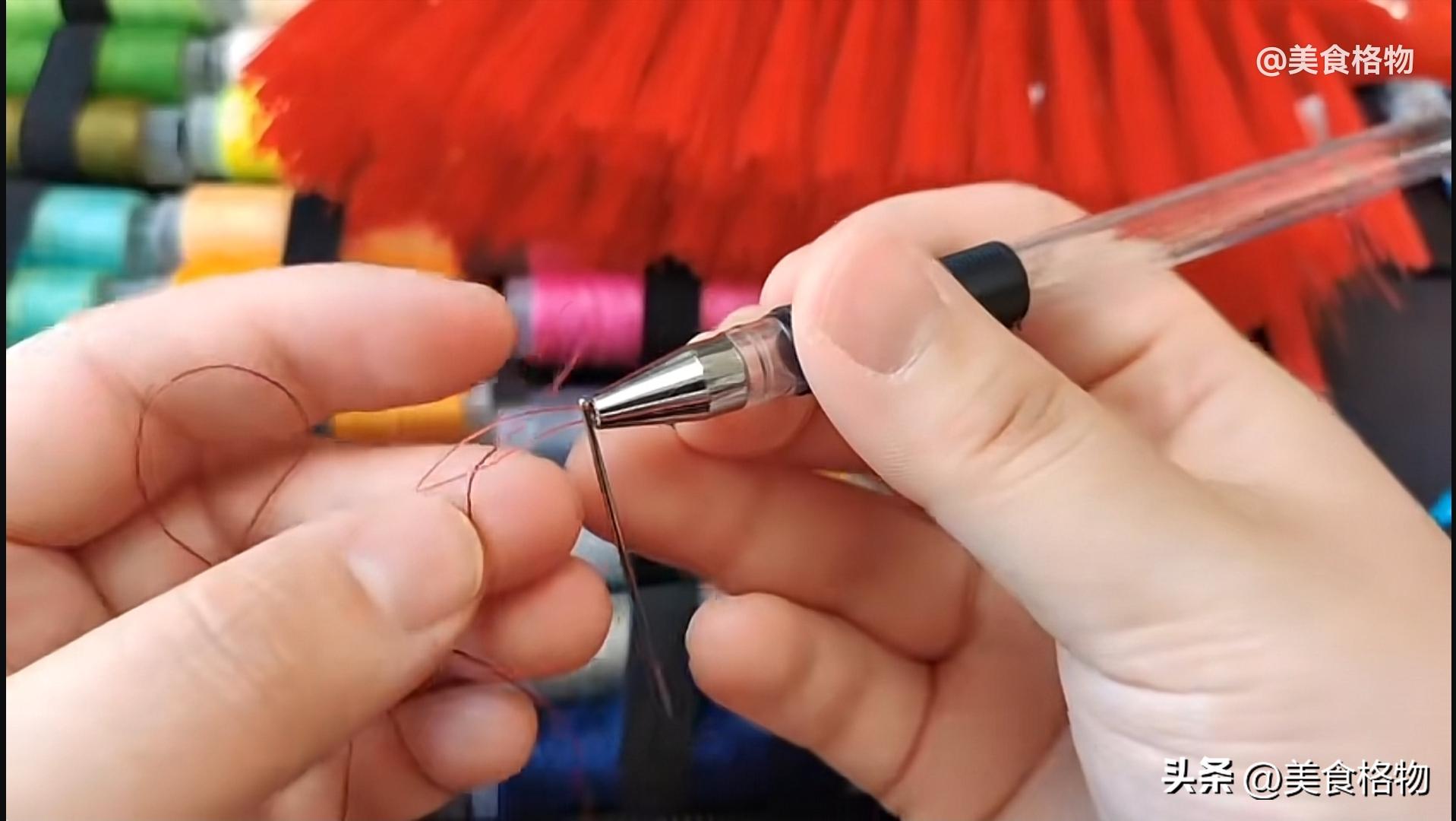 今天才知道，穿针引线这么简单，只需一支笔，又快又好又实用