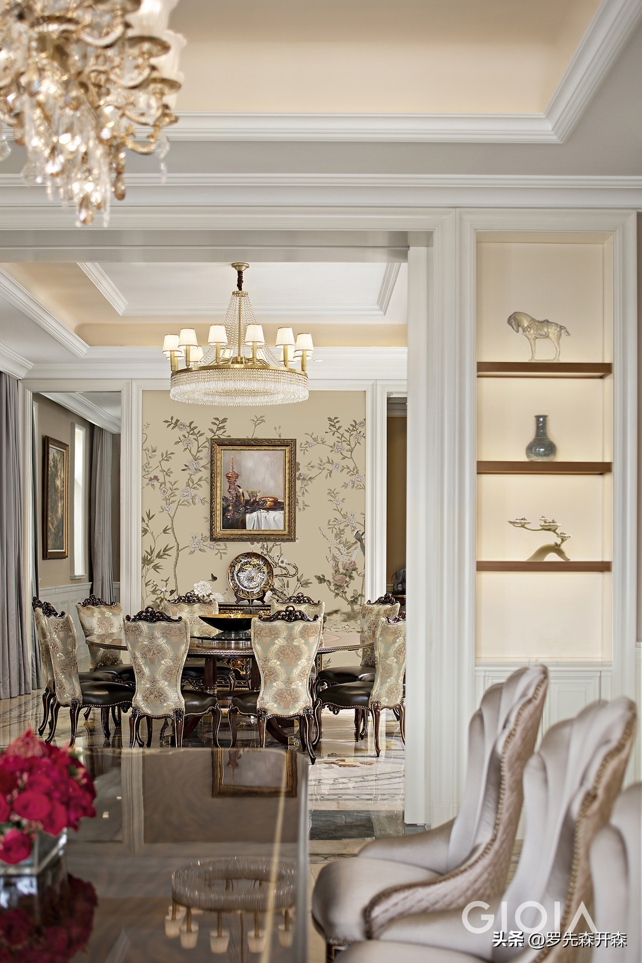 杭州西湖美庐公馆欧式外立面,杭州中式清雅大宅设计图