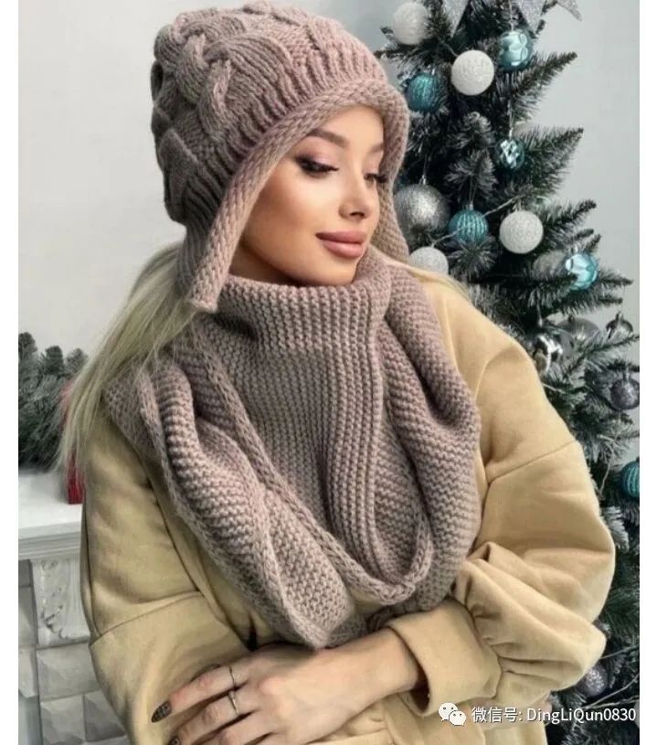 2021秋款毛线帽,2023年新款秋季针织帽造型