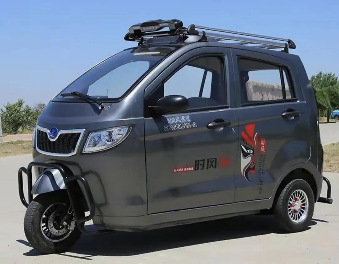时风三轮车系列,三轮车太阳能风力增程器