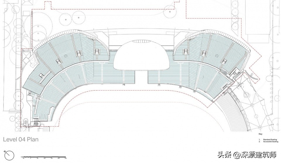 勋爵板球场ComptonEdrich看台，伦敦/WilkinsonEyreArchitects