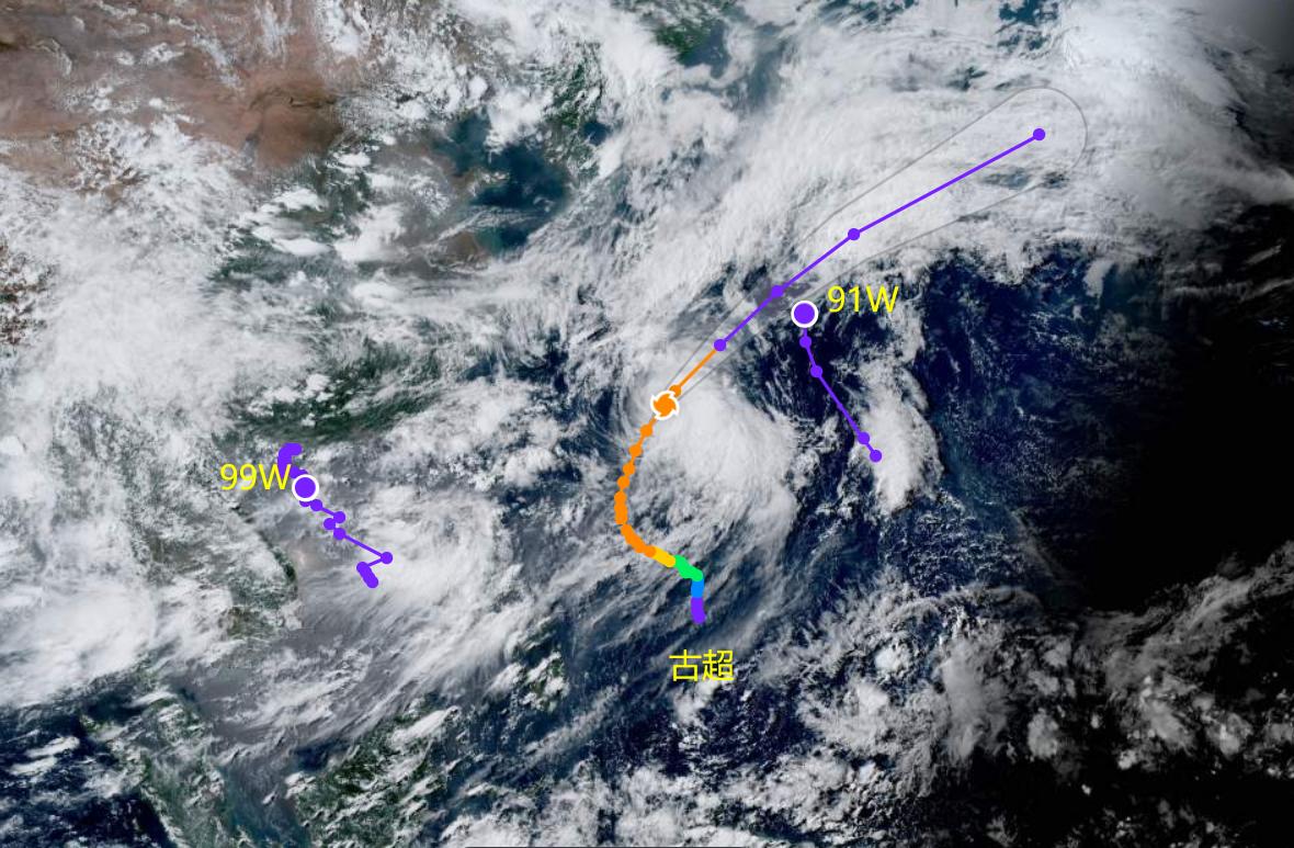 近十五天我国沿海台风预报,南方暴雨台风最新消息