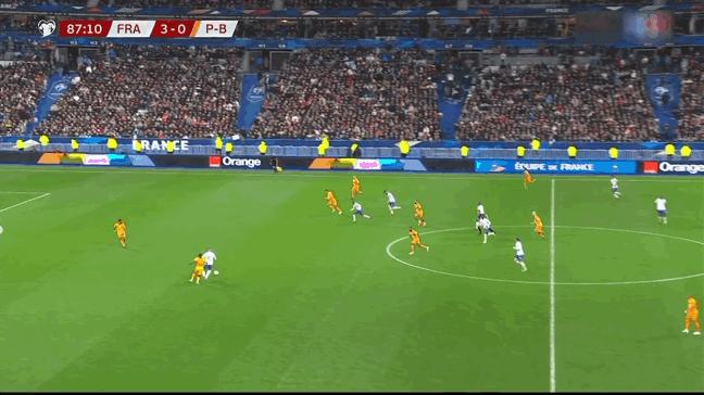 欧预赛姆巴佩戴帽吉鲁惊天倒钩,欧预赛法国荷兰姆巴佩梅开二度