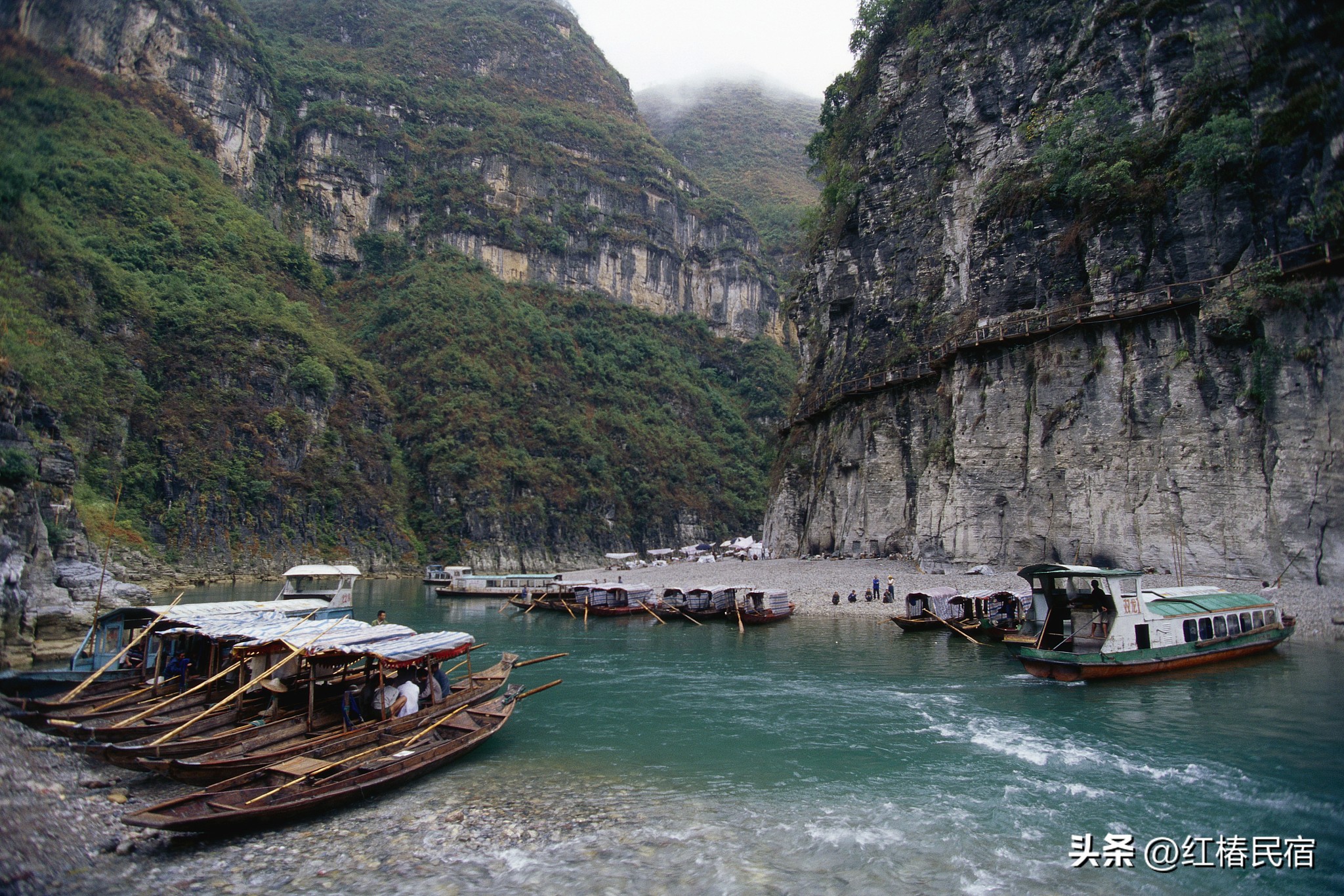 长阳清江画廊的风土人情,风景欣赏湖北宜昌长阳清江画廊