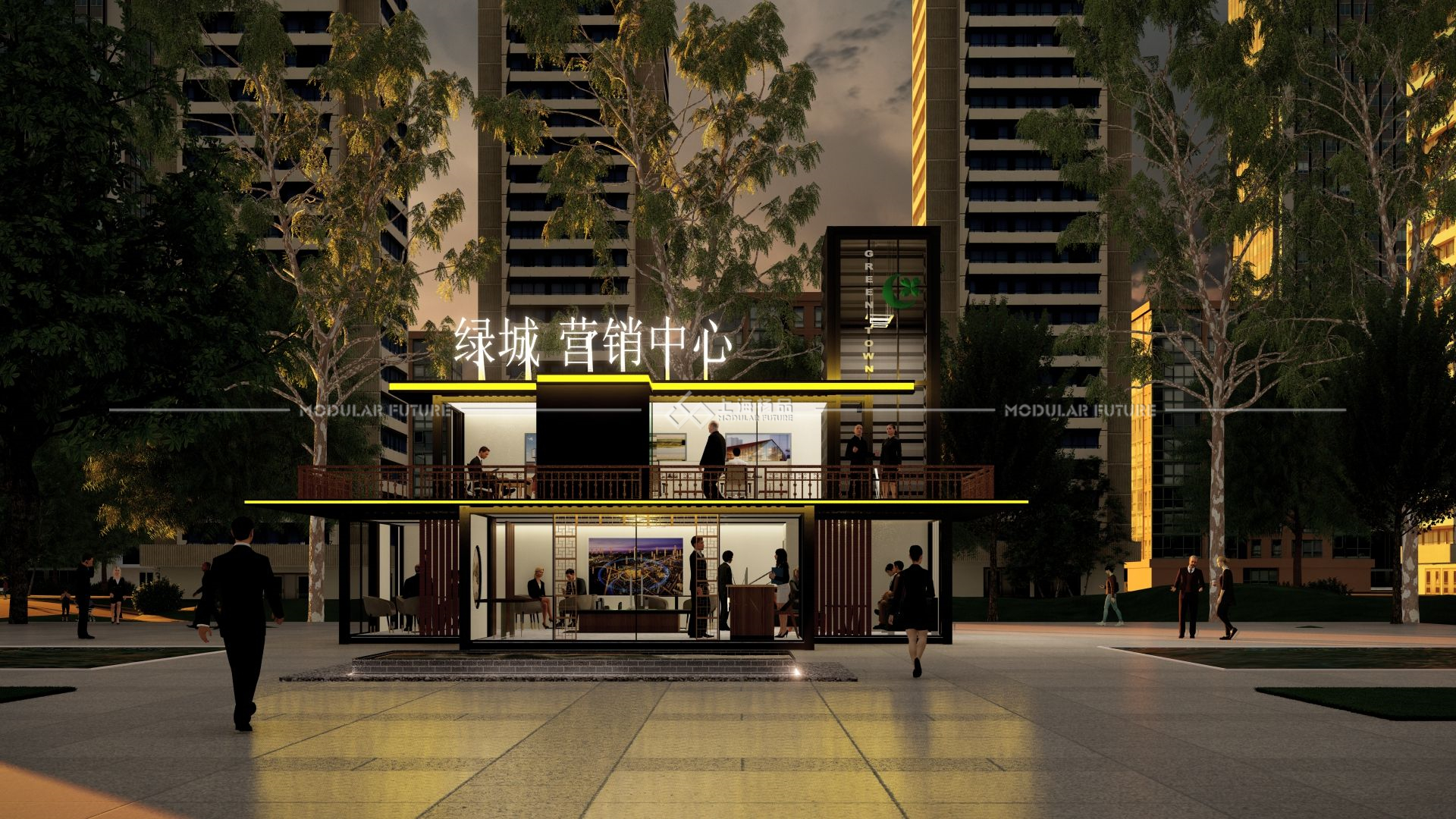 房地产精装房营销方案,集装箱售楼处创意设计的新颖优势