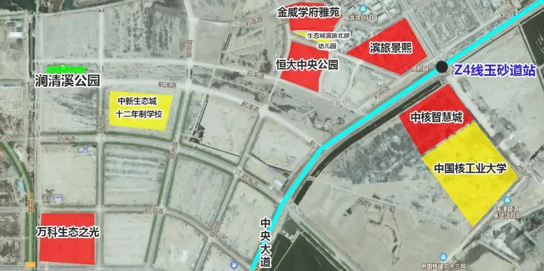 天津地铁一号线楼盘,天津即将发展的区域