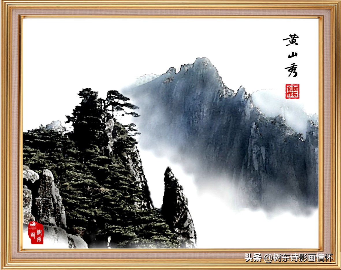 大雪压青松，青松挺且直，松在中华文化中象征着一种精神