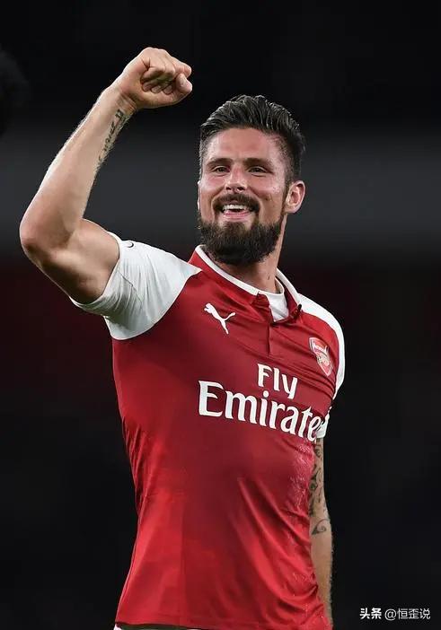 阿森纳时期的吉鲁图片,吉鲁在阿森纳踢过球