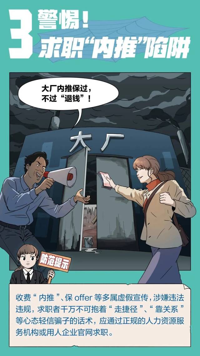 都是套路！你遇到过这些“求职陷阱”吗？|平安三水·全民反诈