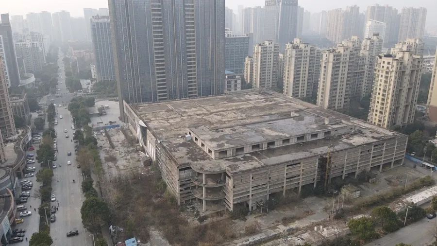 合肥政务区烂尾商场,商业中心烂尾事件